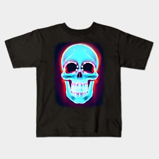 Glowing Skull Kids T-Shirt